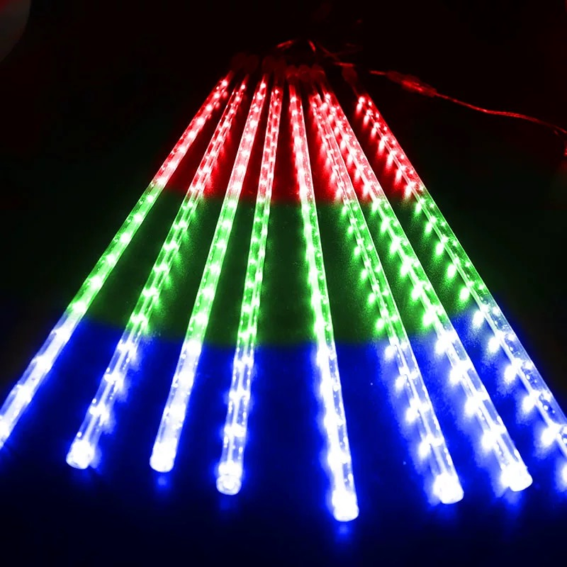 Luces lineal con estrella 8 fogos