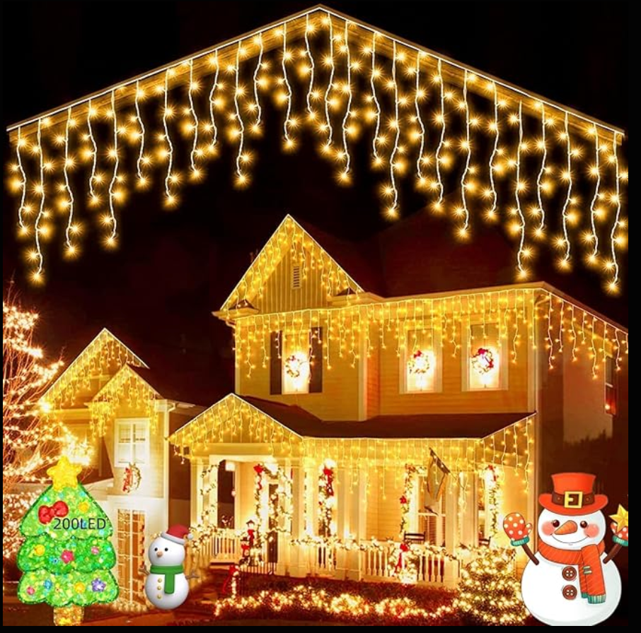 LED cascada 2000 fogos (40 metros)