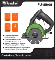 FU-85001 (Caja master 6)(MOQ 1 pz=1 caja) Cortadora /Marble cutter