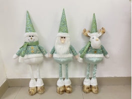 N-11 MUNECO TELESCÓPICA NAVIDAD 65cm COM LUZ Y MUSICA (72PZ/caja)