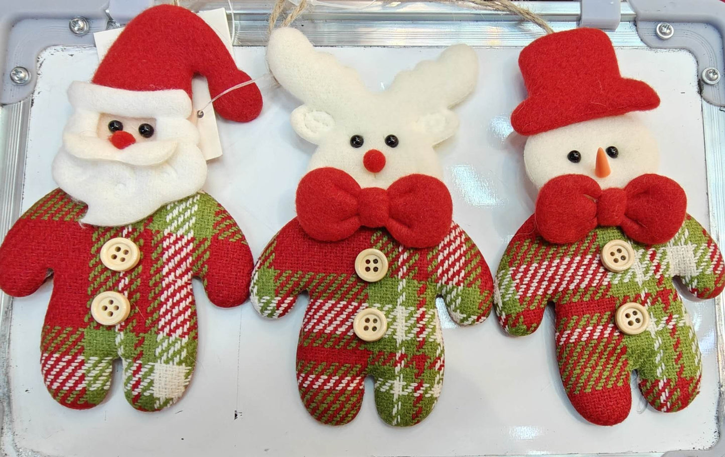 N-18 COLGANTE DE NAVIDAD MUÑECOS (75Docenas)