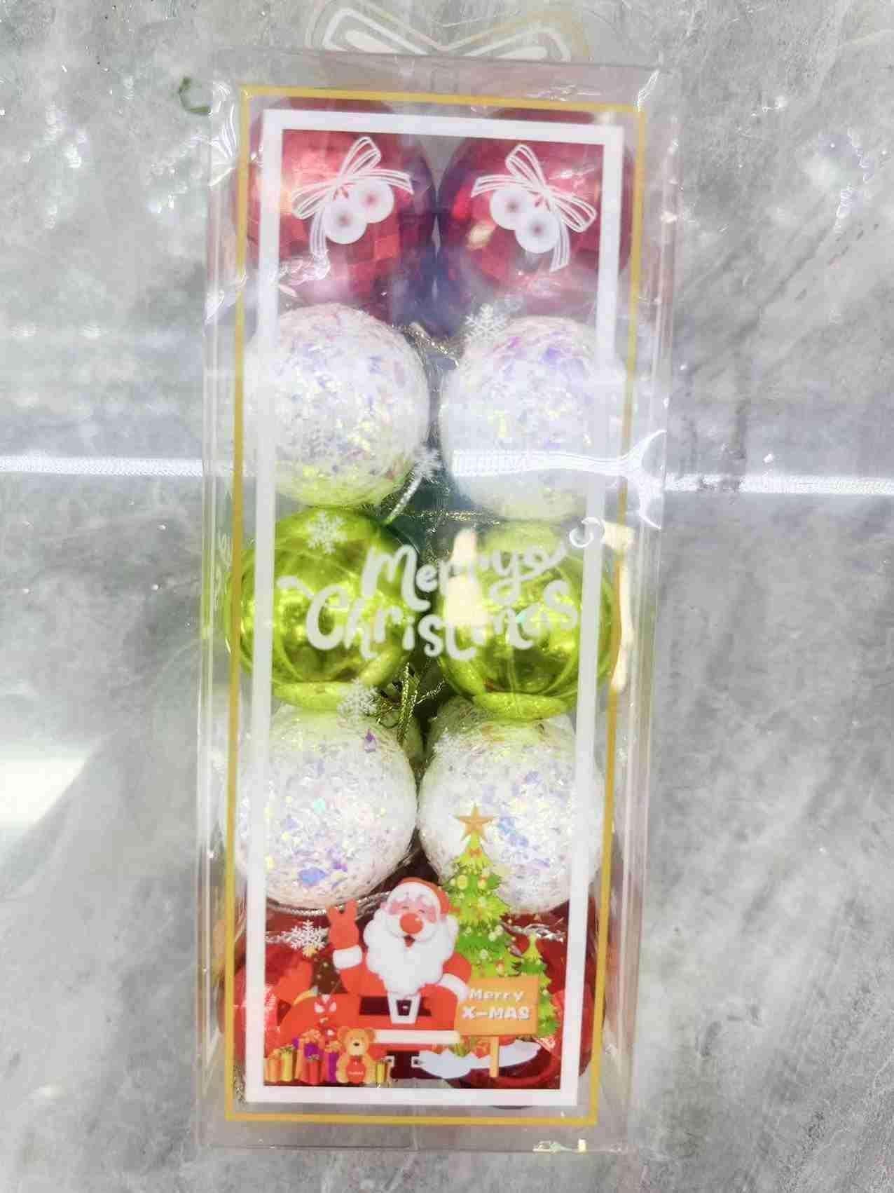 N-180 ESFERAS DE NAVIDAD/4CM (120CAJITAS)