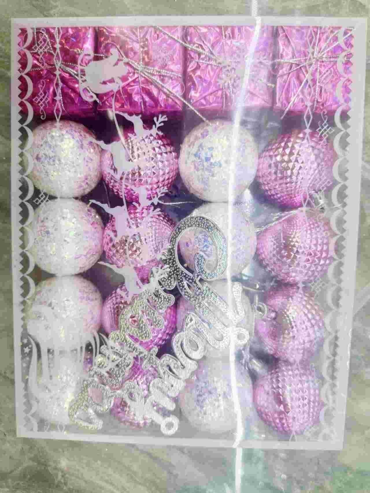 N-184 ESFERAS DE NAVIDAD/5CM (72CAJITAS)