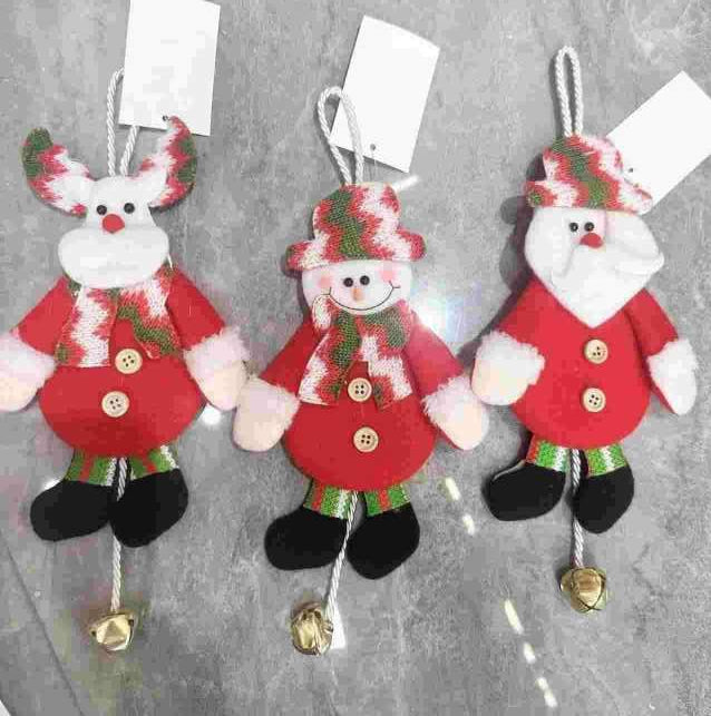 N-204 COLGANTE DE NAVIDAD MUÑECOS (480PZ/caja)