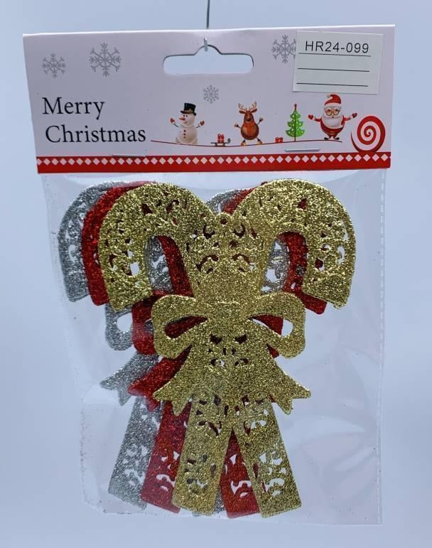 N-215 DECORACION DE NAVIDAD13.5*10CM (1000PAR)