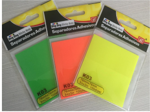PET999(Caja-1440)NOTA DE POSTICK PLASTICO 100 HOJAS