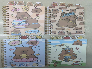 PP-KP-1(Caja-100)LIBRETA CON SEPARADOR
CAPYBARA