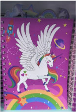 PP-UN-3(Caja-100)LIBRETA CON SEPARADOR
UNICORNIO 100 HOJAS