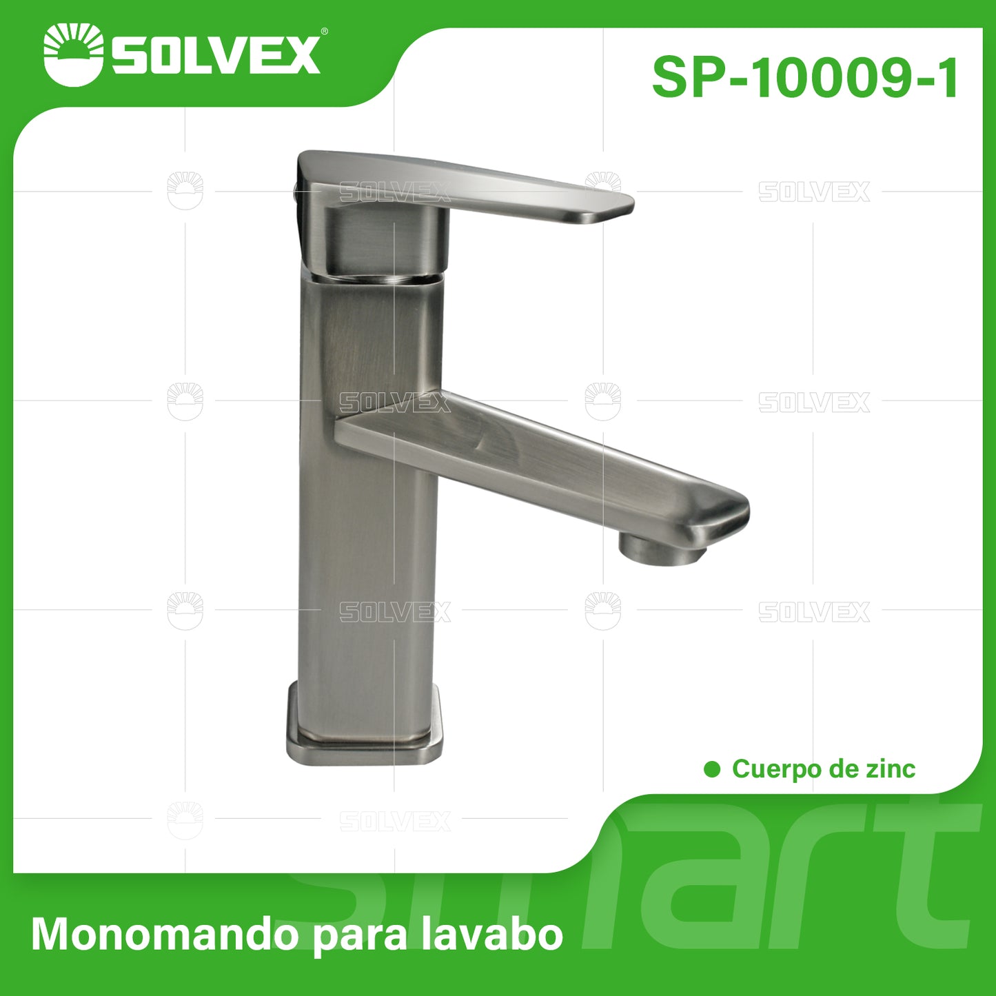 SP-10009-1 (Caja master 10)(MOQ 1 pz=1 caja) Monomando para lavabo