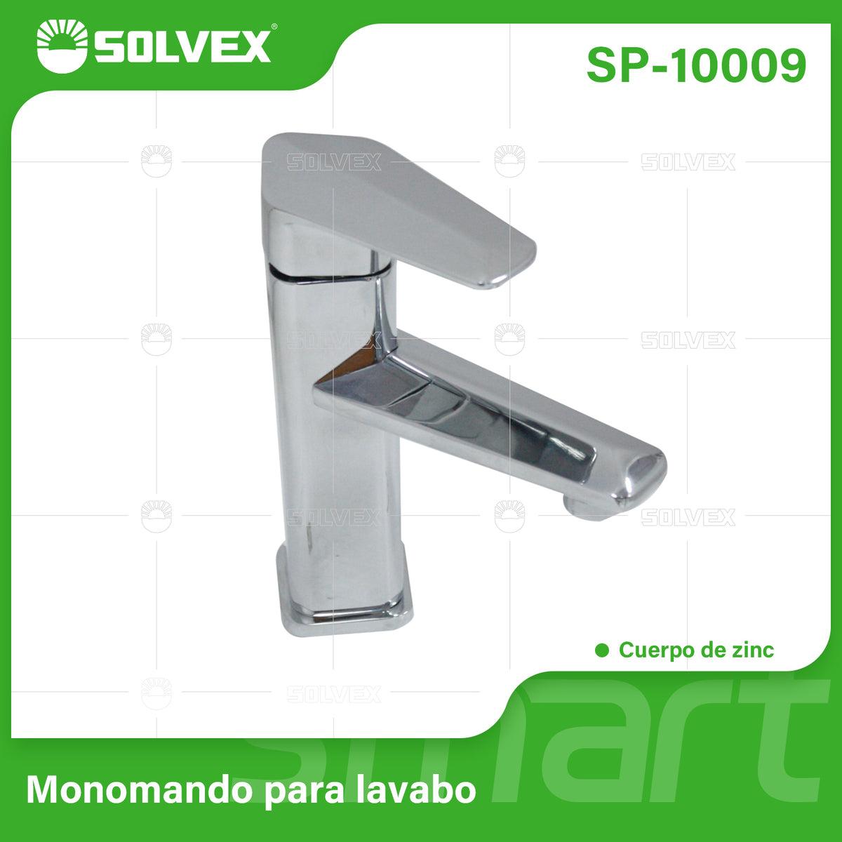 SP-10009-(Caja master 1 CTN=10 SKU)-(MOQ 1 SKU)-Monomando para lavabo
Cuerpo de zinc