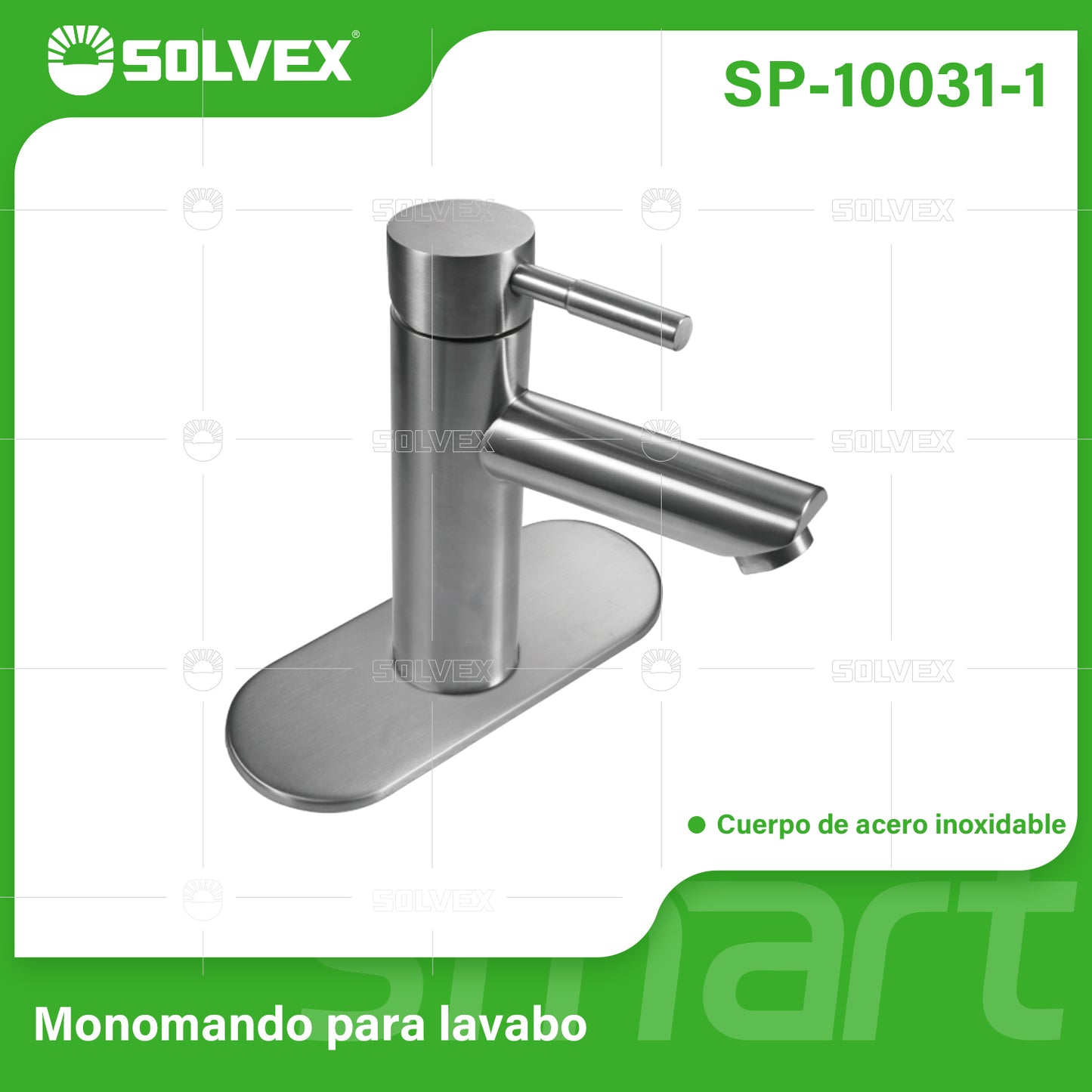 SP-10031-1 (Caja master 10)(MOQ 1 pz=1 caja) Monomando para lavabo