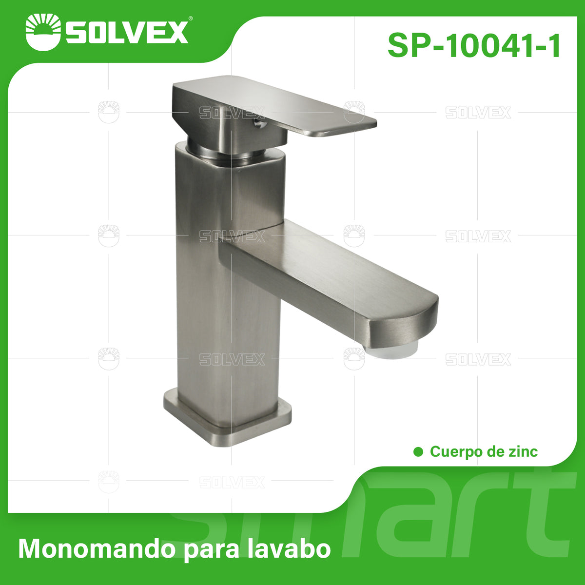 SP-10041-1-(Caja master 1 CTN=10 SKU)-(MOQ 1 SKU)-Monomando para lavabo
Cuerpo de zinc