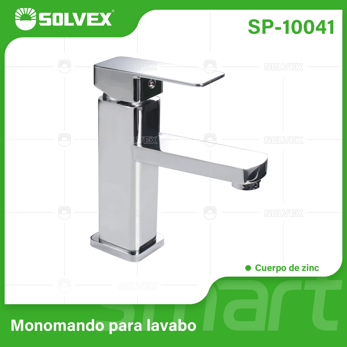 SP-10041-(Caja master 1 CTN=10 SKU)-(MOQ 1 SKU)-Monomando para lavabo
Cuerpo de zinc