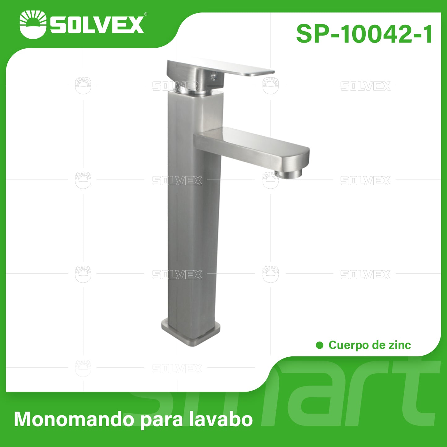 SP-10042-1 (Caja master 10)(MOQ 1 pz=1 caja) Monomando para lavabo