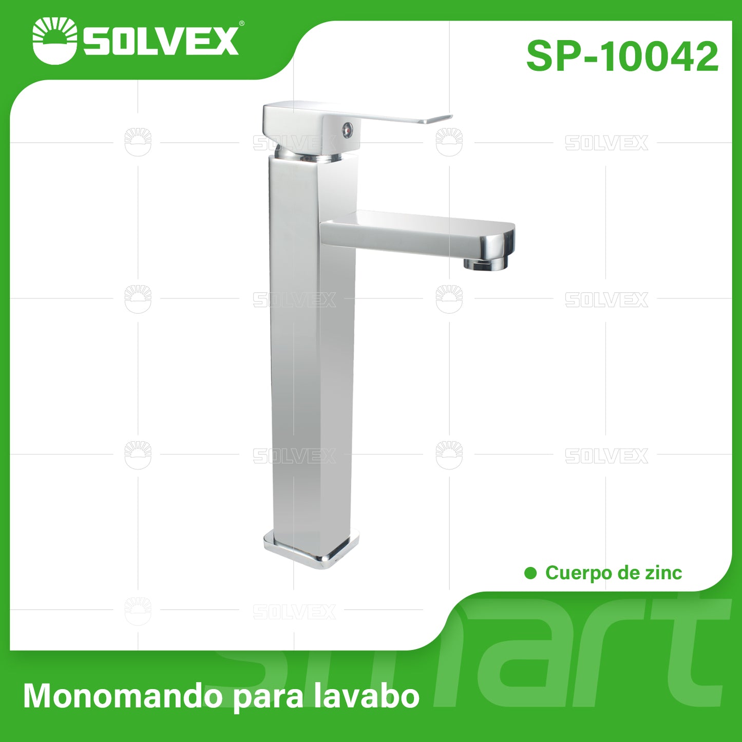 SP-10042 (Caja master 10)(MOQ 1 pz=1 caja) Monomando para lavabo