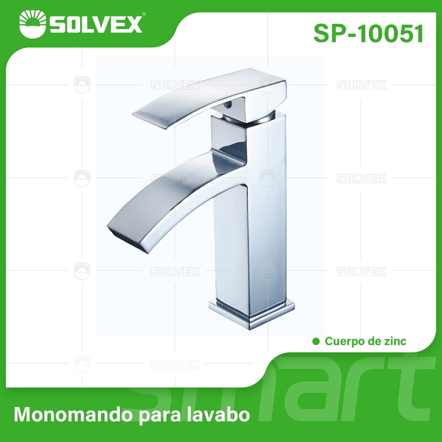 SP-10051 (Caja master 10)(MOQ 1 pz=1 caja) Monomando para lavabo