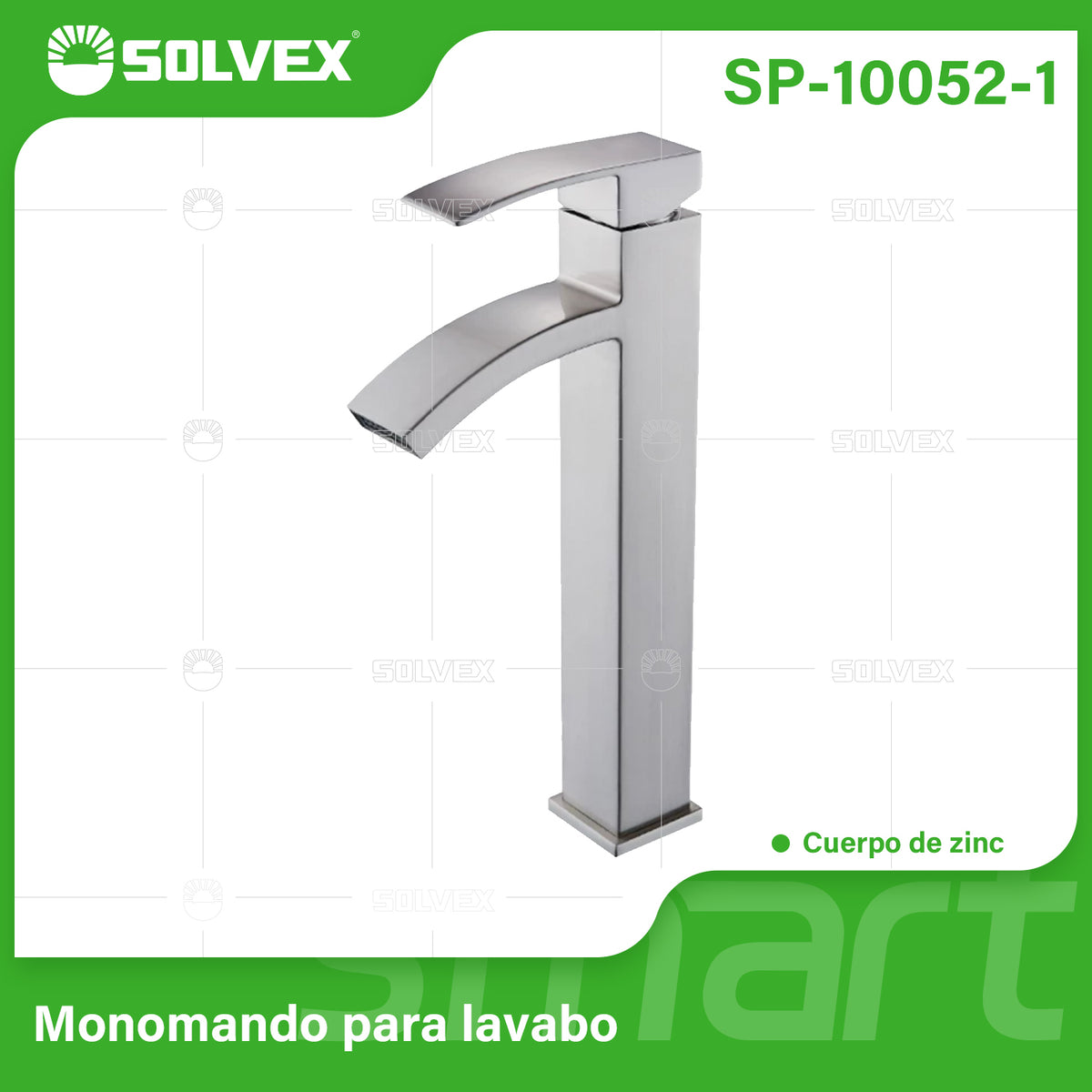 SP-10052-1-(Caja master 1 CTN=10 SKU)-(MOQ 1 SKU)-Monomando para lavabo
Cuerpo de zinc