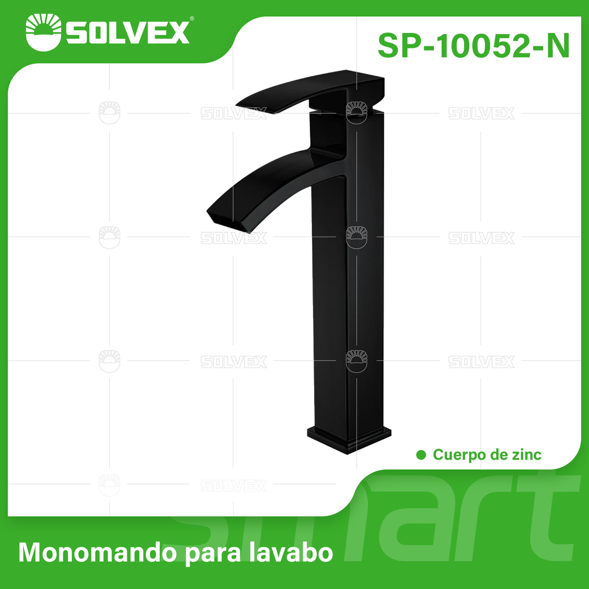 SP-10052-N-(Caja master 1 CTN=10 SKU)-(MOQ 1 SKU)-Monomando para lavabo
Cuerpo de zinc
