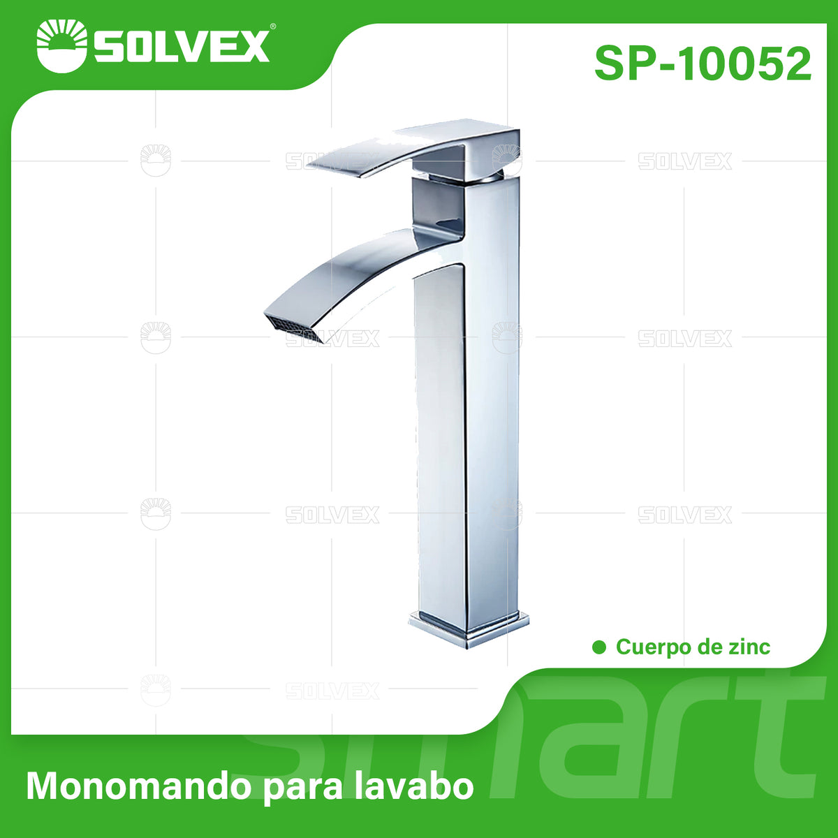 SP-10052-(Caja master 1 CTN=10 SKU)-(MOQ 1 SKU)-Monomando para lavabo
Cuerpo de zinc