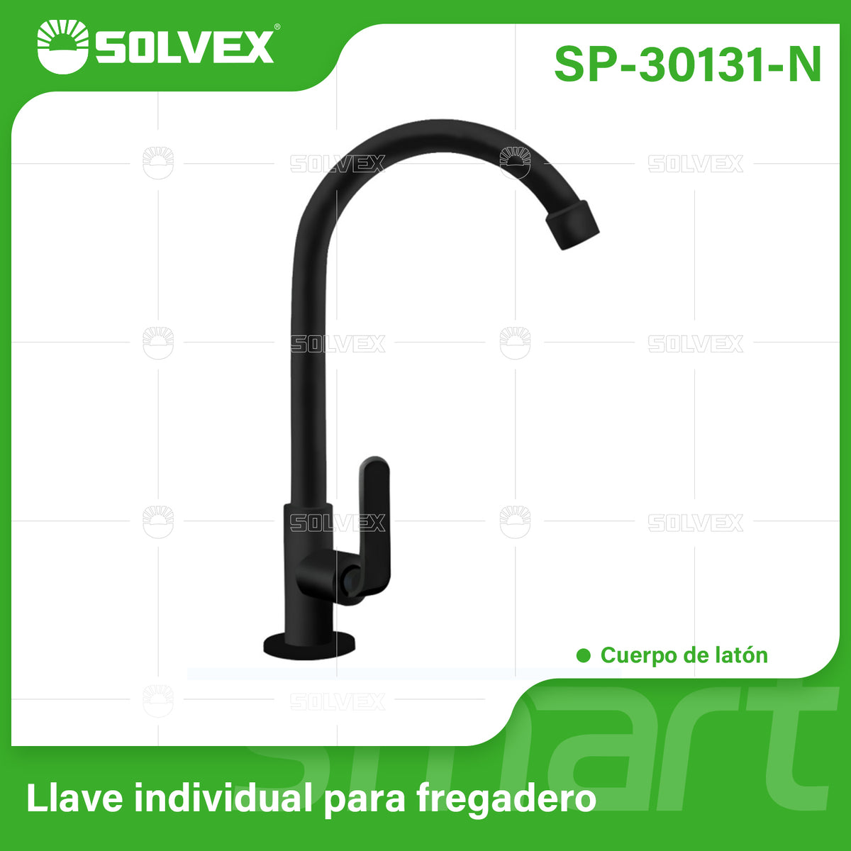 SP-30131-N-(Caja master 1 CTN=20 SKU)-(MOQ 1 SKU)-Llave individual para fregadero
Cuerpo de latón