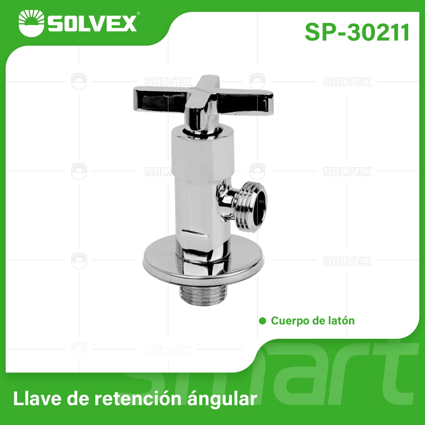 SP-30211 (Caja master 80)(MOQ 1 pz=1 caja) Llave de retención ángular