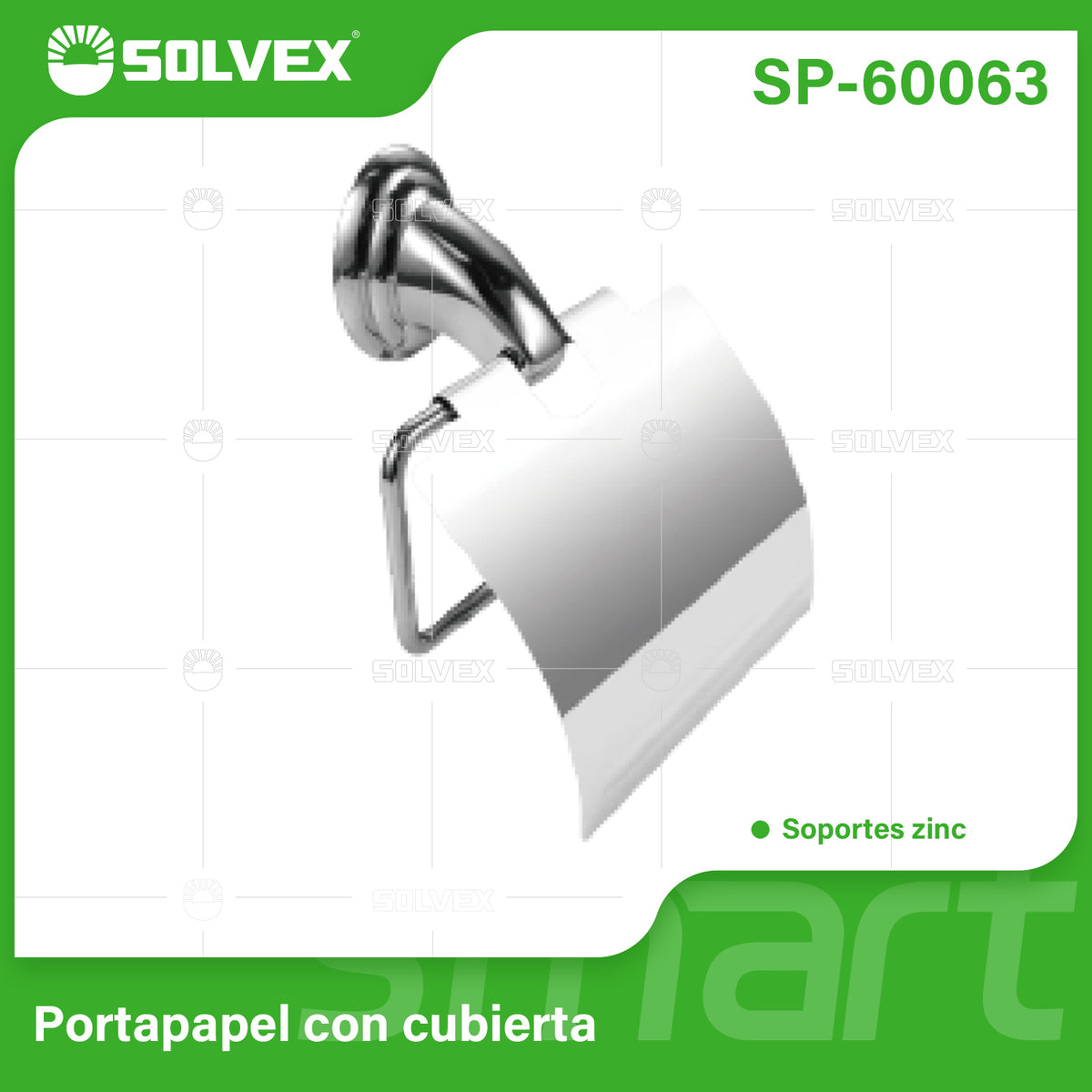 SP-60063-(Caja master 1 CTN=50 SKU)-(MOQ 1 SKU)-Portapapel con cubierta
Soportes zinc