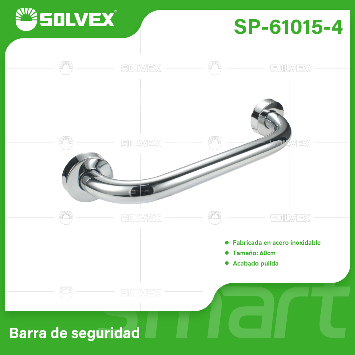 SP-61015-4-(Caja master 1 CTN=50 SKU)-(MOQ 1 SKU)-Barra de seguridad 60cm
Acero inoxidable