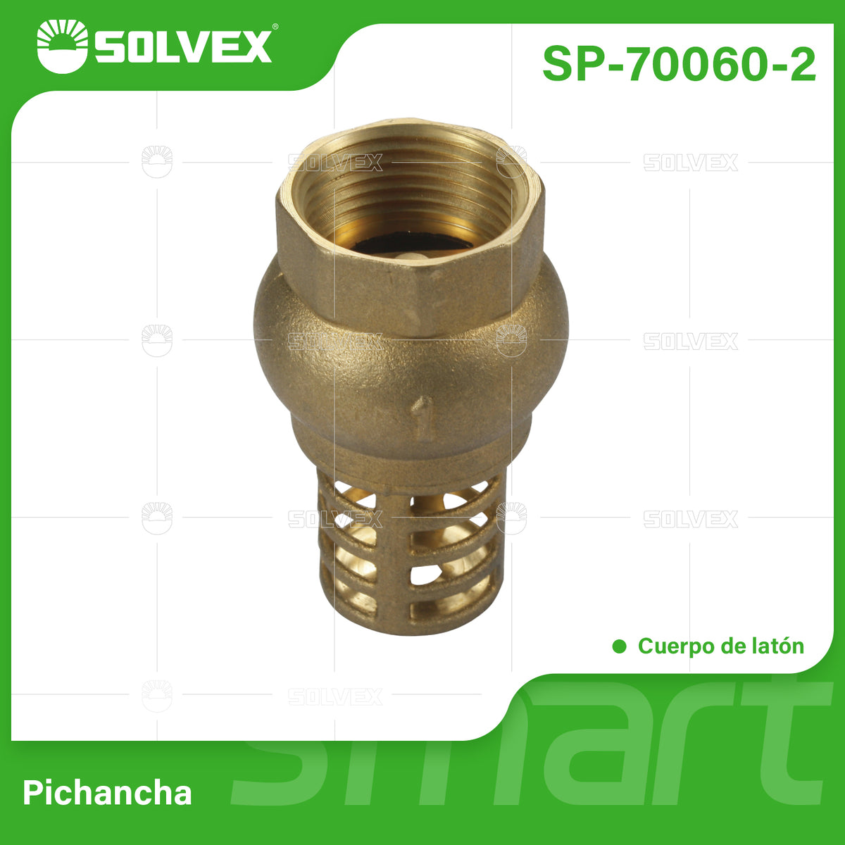 SP-70060-2-(Caja master 1 CTN=144 SKU)-(MOQ 12 SKU)-Pichancha 3/4"
Cuerpo de latón