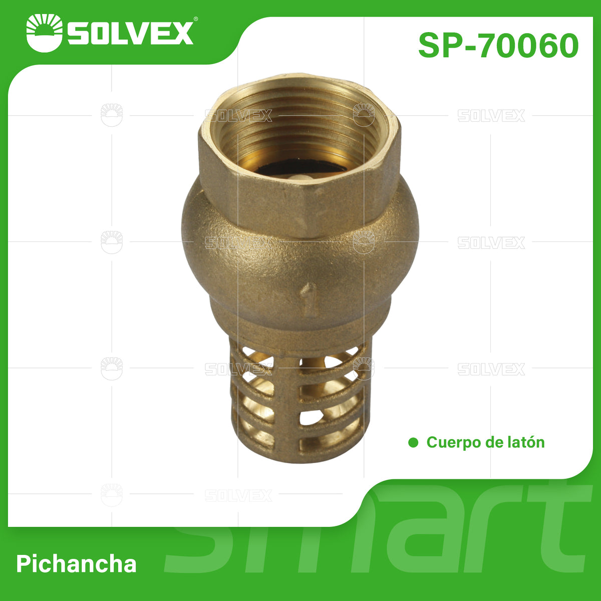 SP-70060-(Caja master 1 CTN=150 SKU)-(MOQ 15 SKU)-Pichancha 1/2"
Cuerpo de latón