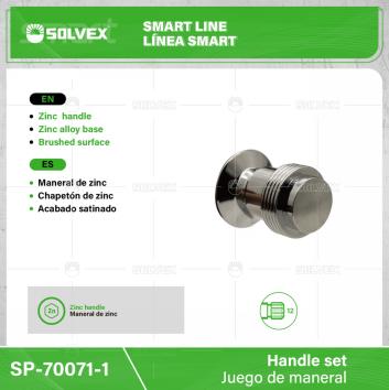 SP-70071-1-(Caja master 1 CTN=80 SKU)-(MOQ 2 SKU)-Juego de manerales
Maneral de zinc