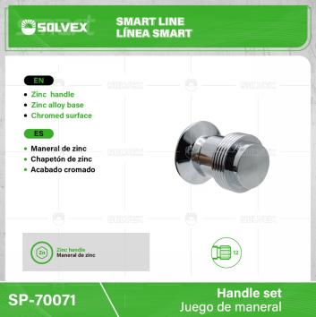 SP-70071-(Caja master 1 CTN=80 SKU)-(MOQ 2 SKU)-Juego de manerales
Maneral de zinc