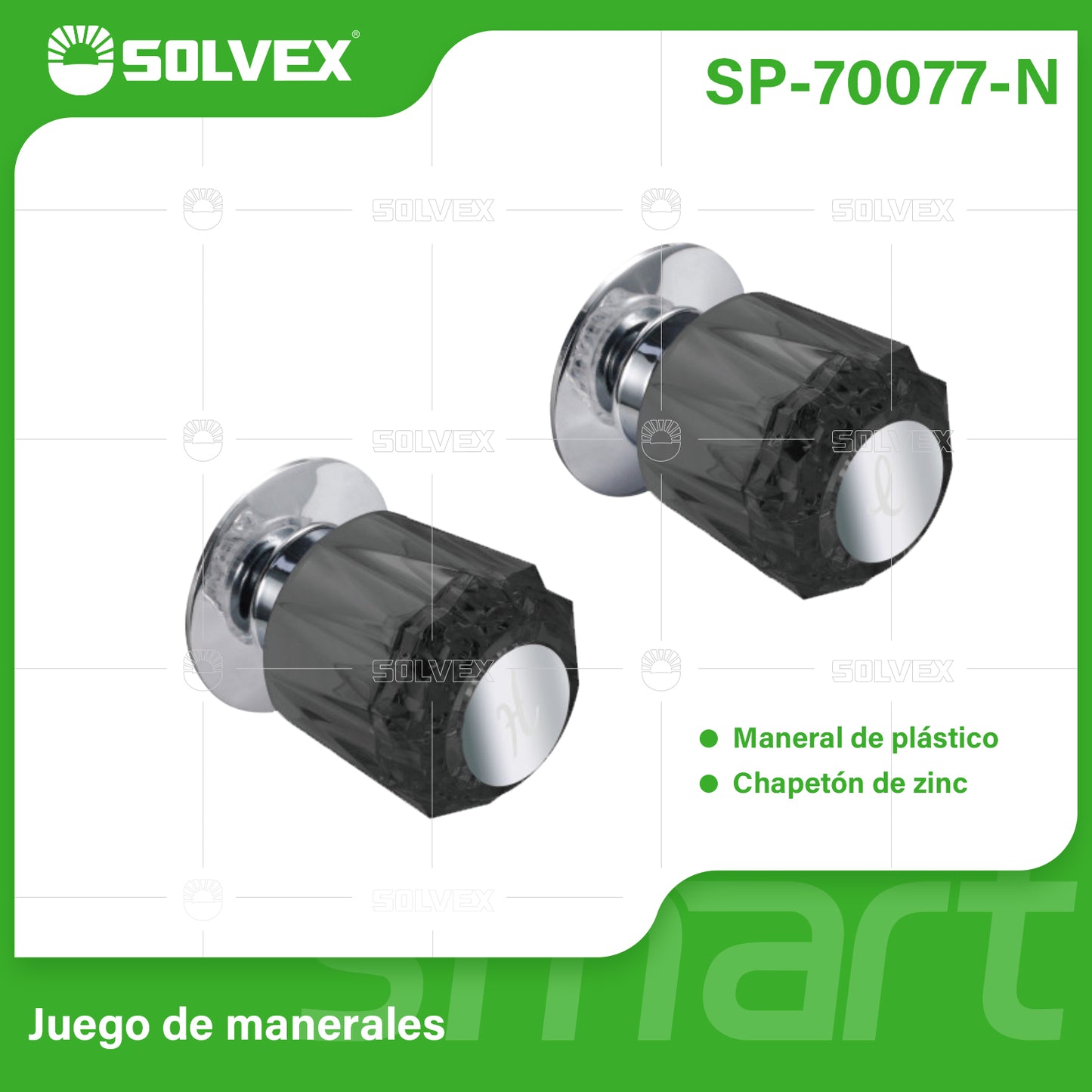 SP-70077-N (Caja master 80)(MOQ 2pzs=1caja) Juego de manerales