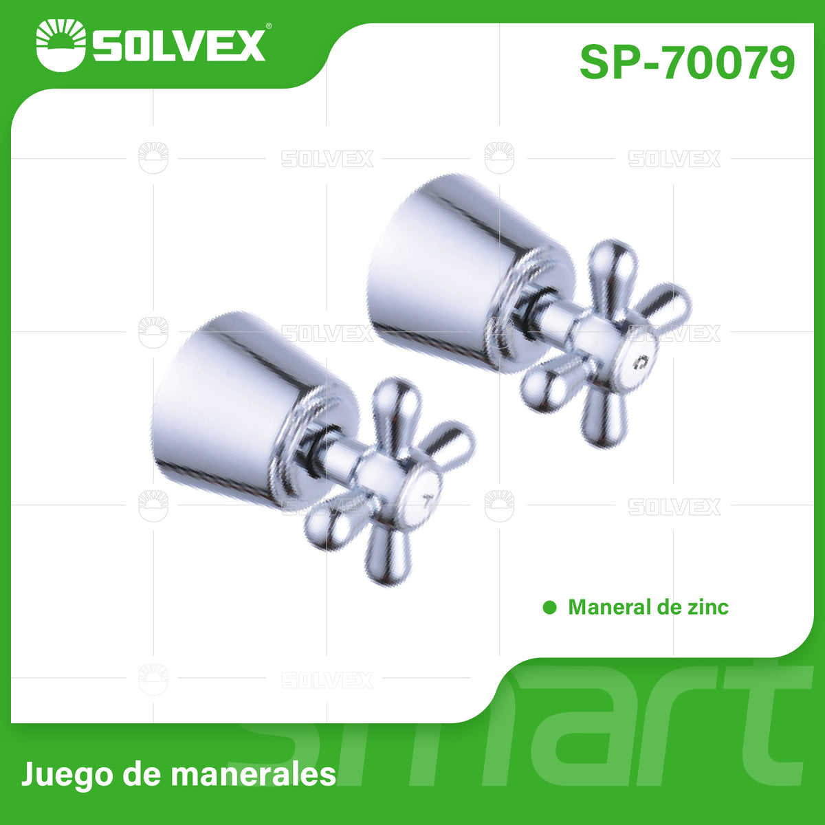 SP-70079-(Caja master 1 CTN=80 SKU)-(MOQ 2 SKU)-Juego de manerales
Espiga estría