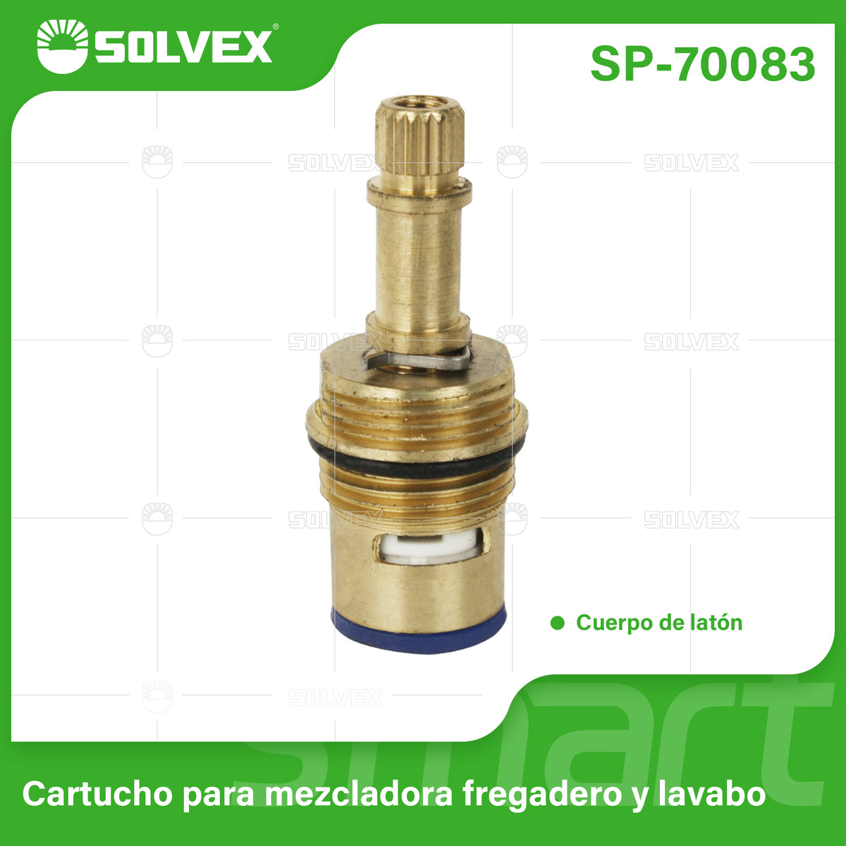 SP-70083-(Caja master 1 CTN=300 SKU)-(MOQ 50 SKU)-Cartucho para mezcladora fregadero y lavabo
Cuerpo de latón