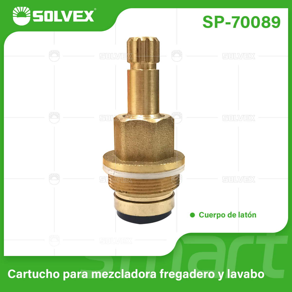 SP-70089-(Caja master 1 CTN=300 SKU)-(MOQ 50 SKU)-Cartucho para mezcladora fregadero y lavabo
Cuerpo de latón