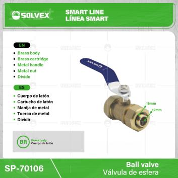 SP-70106-(Caja master 1 CTN=144 SKU)-(MOQ 12 SKU)-Cuerpo de latón
Cartucho de latón