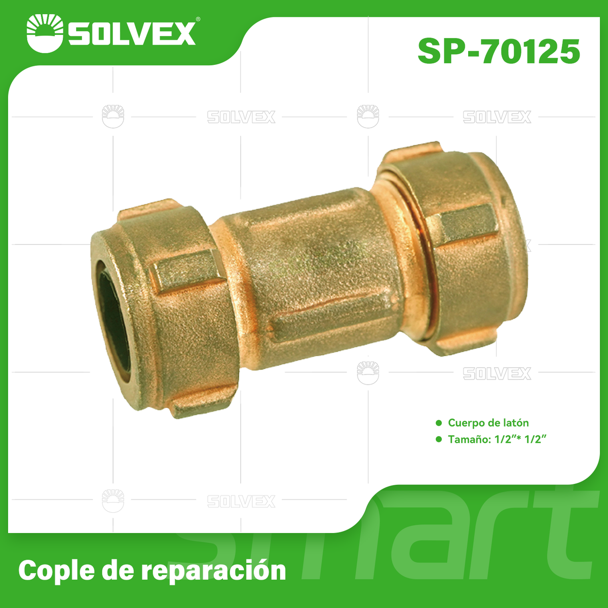SP-70125-(Caja master 1 CTN=100 SKU)-(MOQ 10 SKU)-Cople de reparación
1/2" x 1/2"