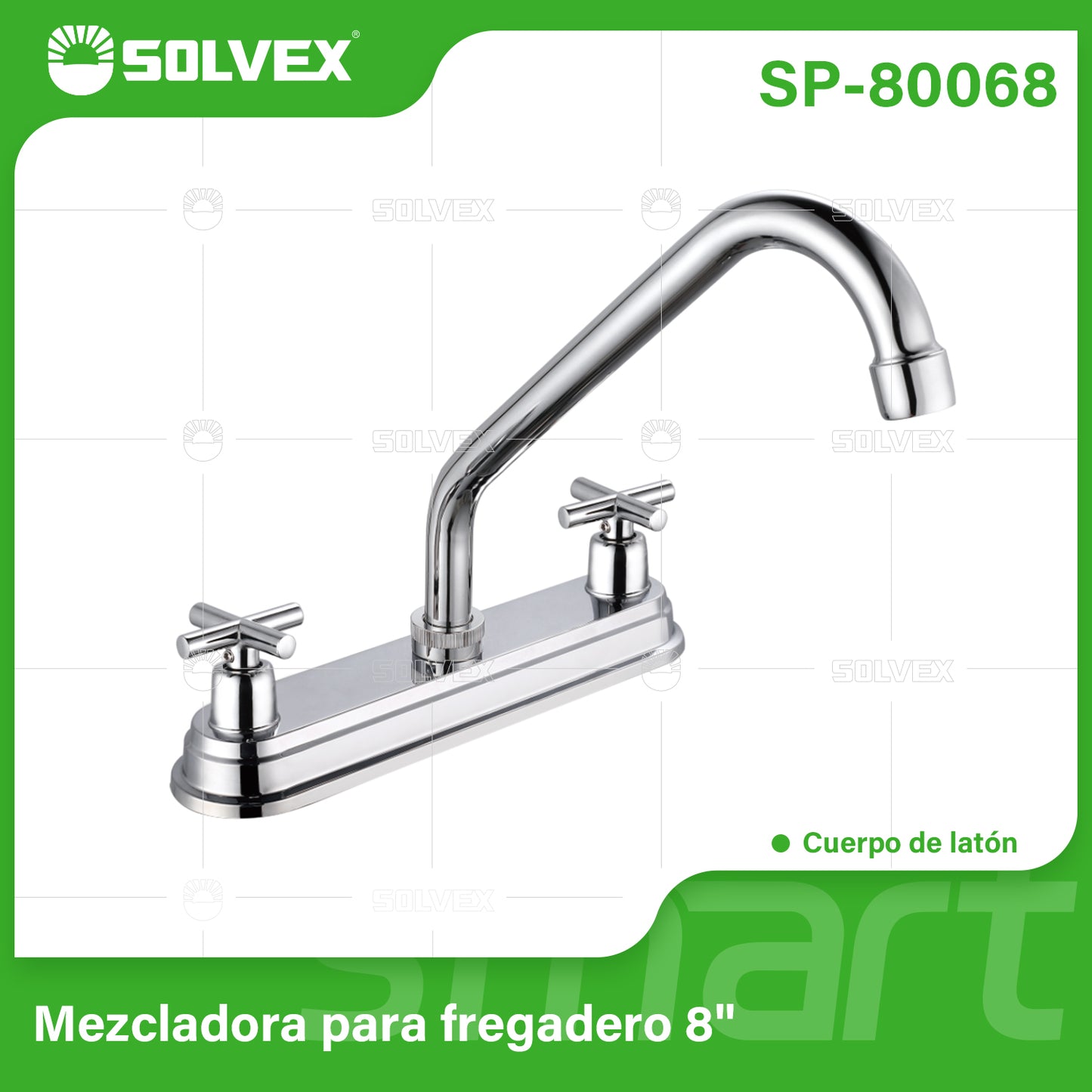 SP-80068 (Caja master 12)(MOQ 1 pz=1 caja) Mezcladora para fregadero 8