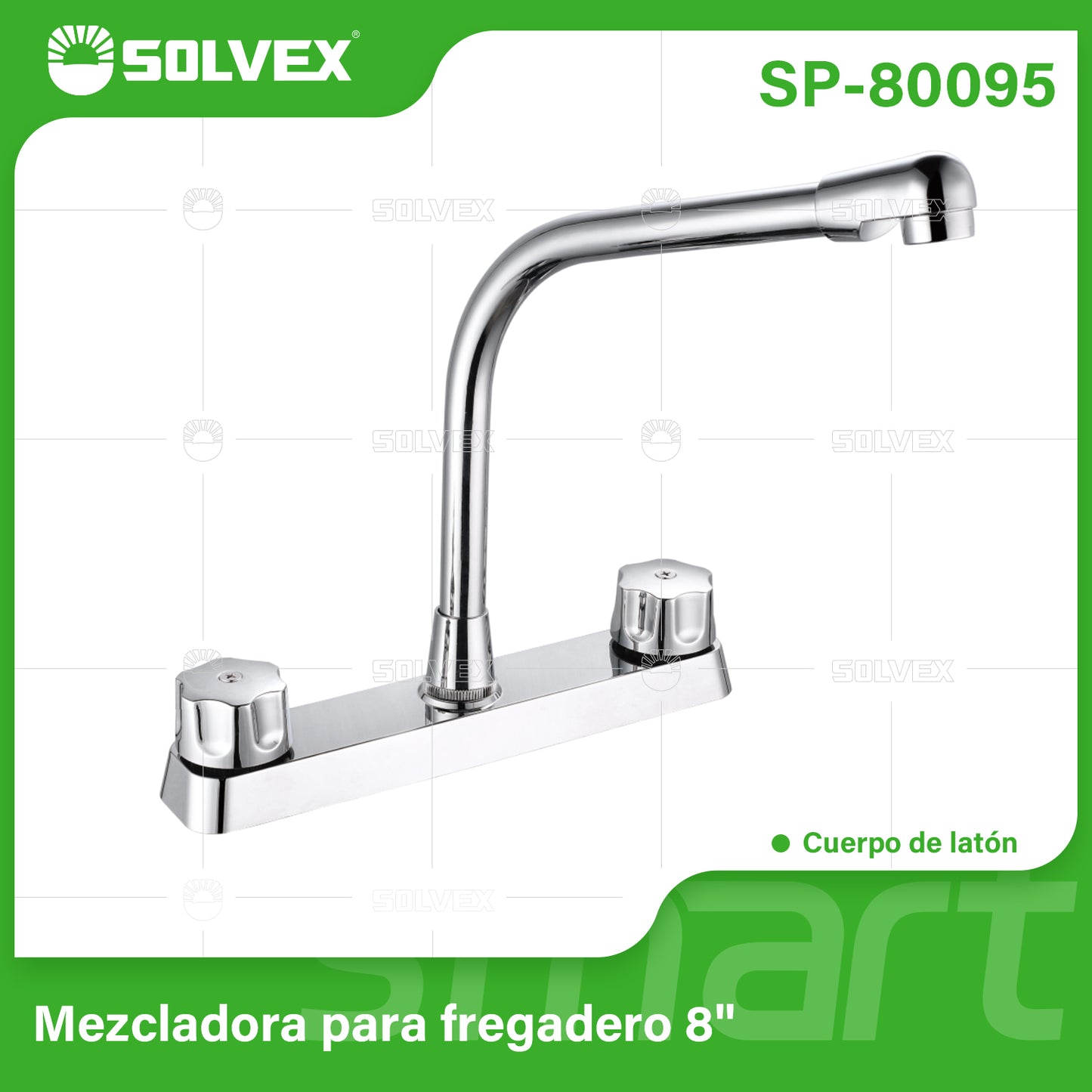 SP-80095 (Caja master 12)(MOQ 1 pz=1 caja) Mezcladora para fregadero 8