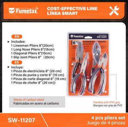 SW-11207-(Caja master 1 CTN=12 SKU)-(MOQ 1 SKU)-Mangos cubiertos de PVC
Incluye: