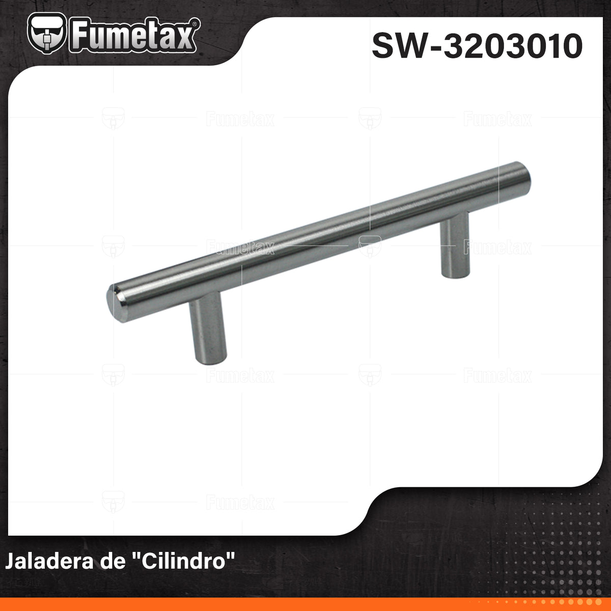 SW-3203010-(Caja master 1 CTN=100 SKU)-(MOQ 10 SKU)-Jaladeras de acero
Fabricada en metal