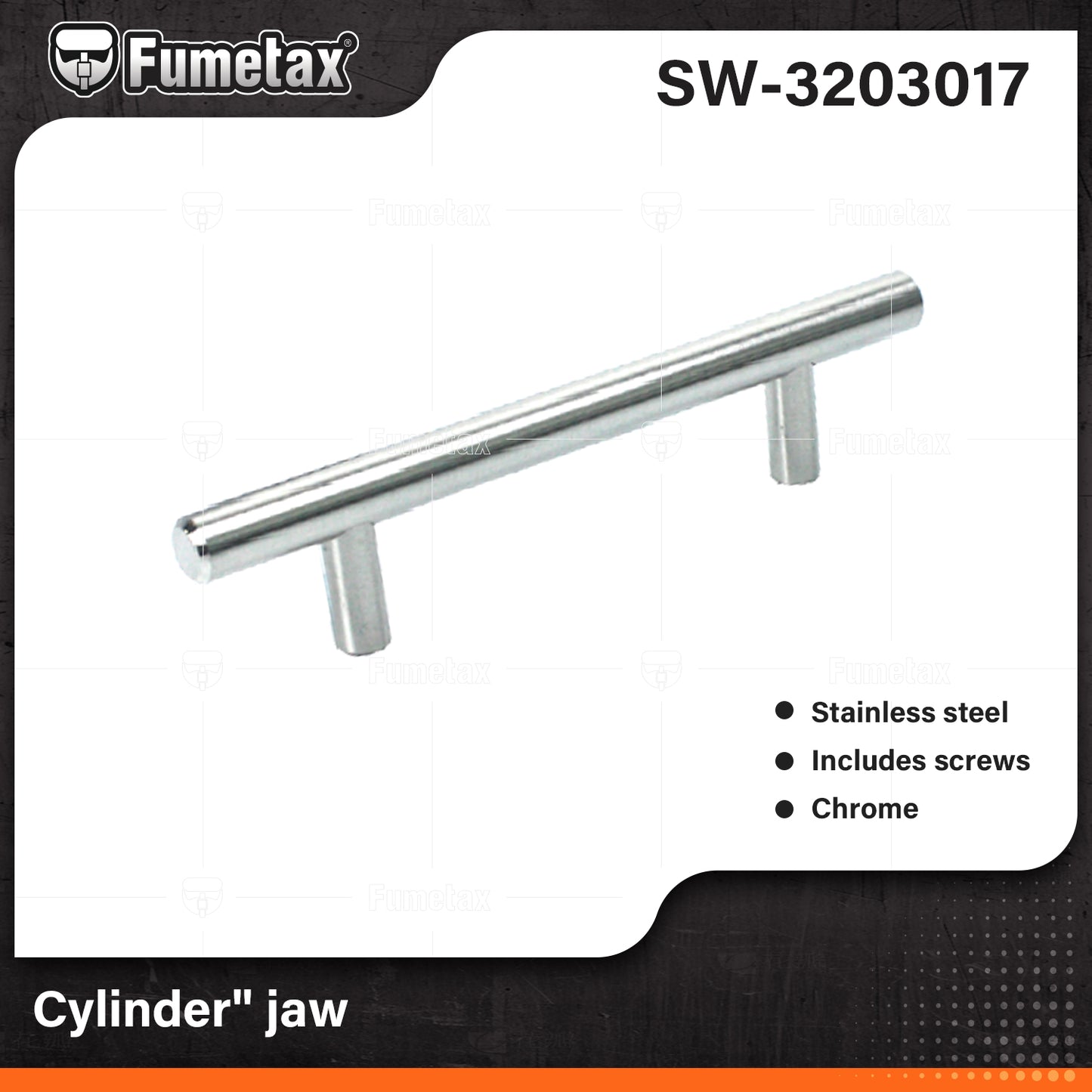 SW-3203017 (Caja master 100)(MOQ 1pz=1etiqueta) Cylinder" jaw