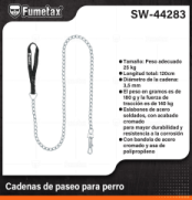 SW-44283 (Caja master 72)(MOQ 12 pzs=1 caja) Cadenas de paseo para perro