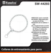 SW-44293 (Caja master 144)(MOQ 24 pzs=1 caja) Collares de entrenamiento para perro