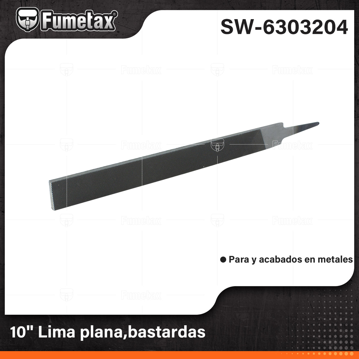 SW-6303204-(Caja master 1 CTN=100 SKU)-(MOQ 10 SKU)-Lima planas,bastardas
Fabricadas en acero SK2