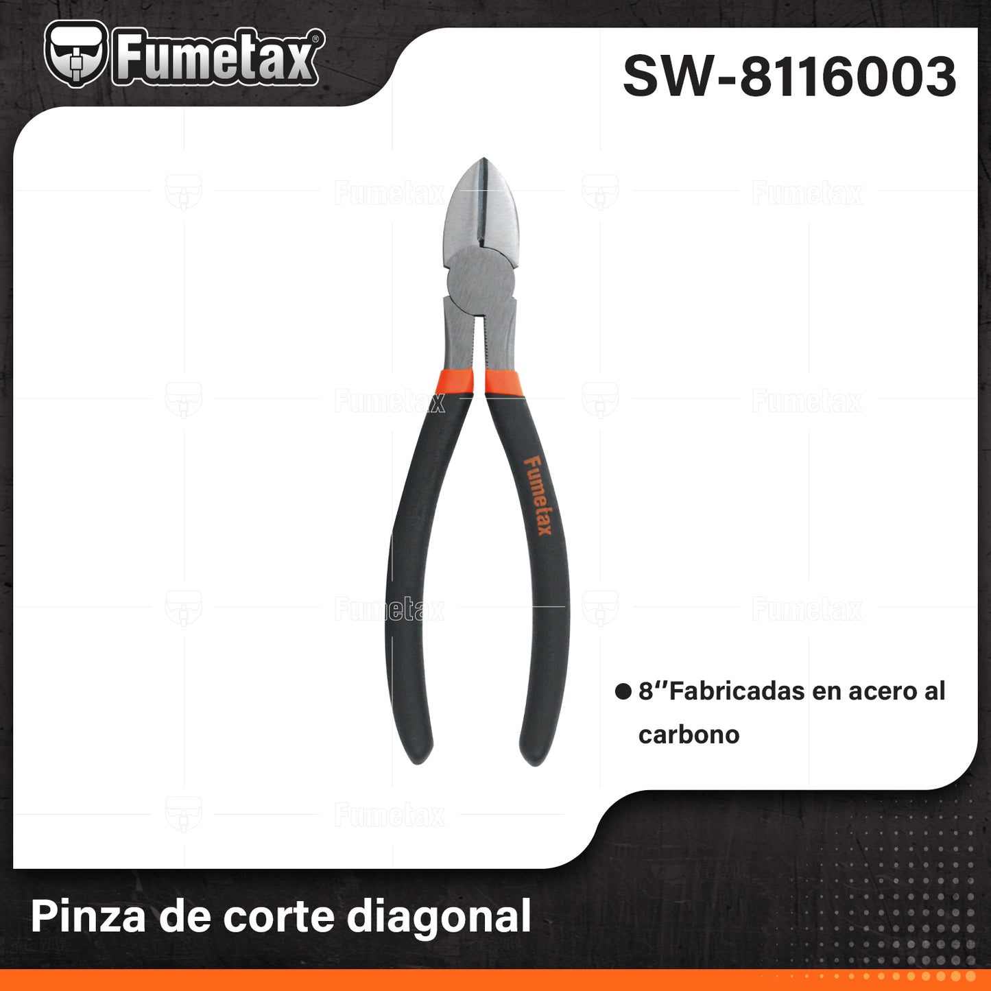 SW-8116003 (Caja master 60)(MOQ 1pz=1gancho) Pinza de corte diagonal