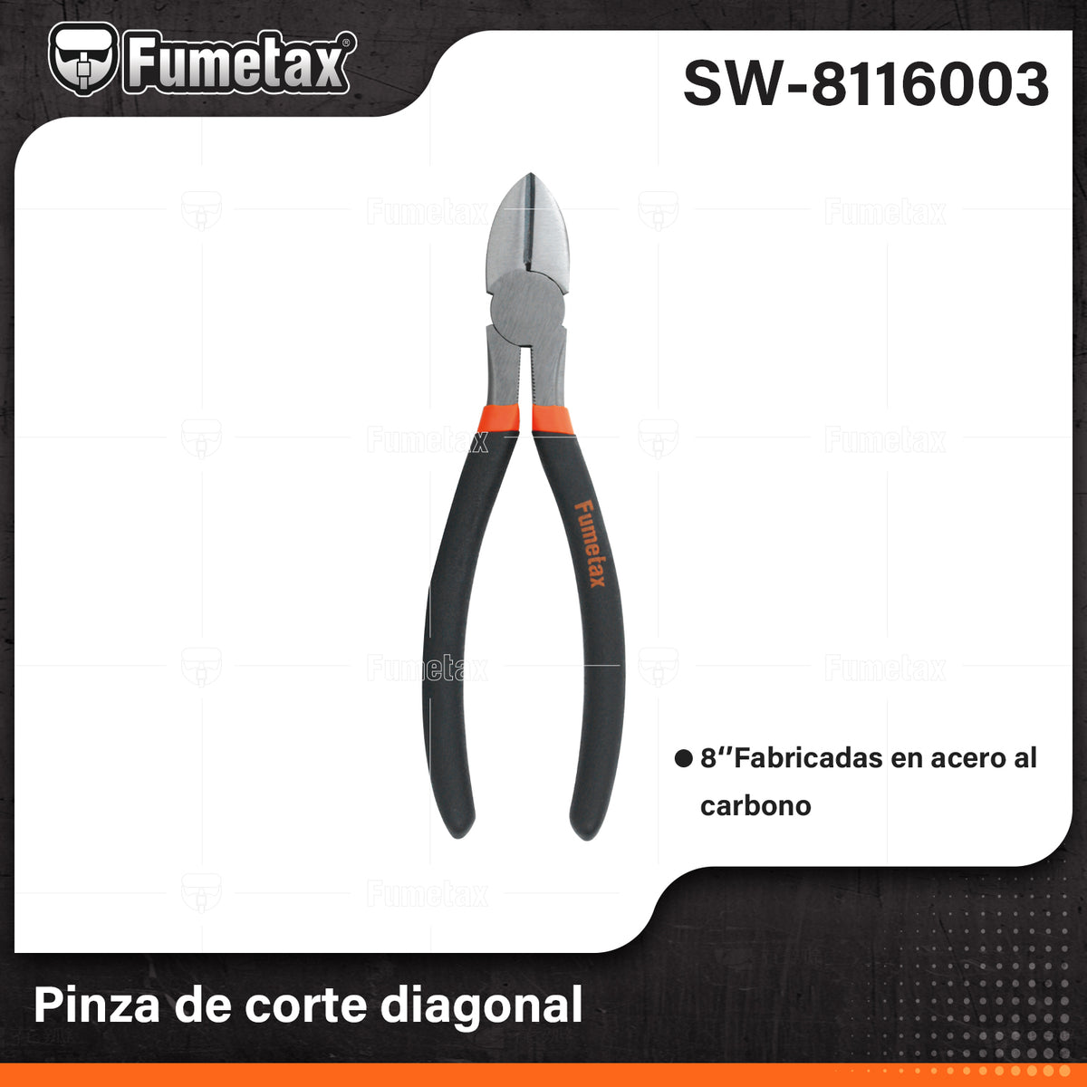 SW-8116003-(Caja master 1 CTN=48 SKU)-(MOQ 6 SKU)-Pinza de corte diagonal
Fabricadas en acero al carbono