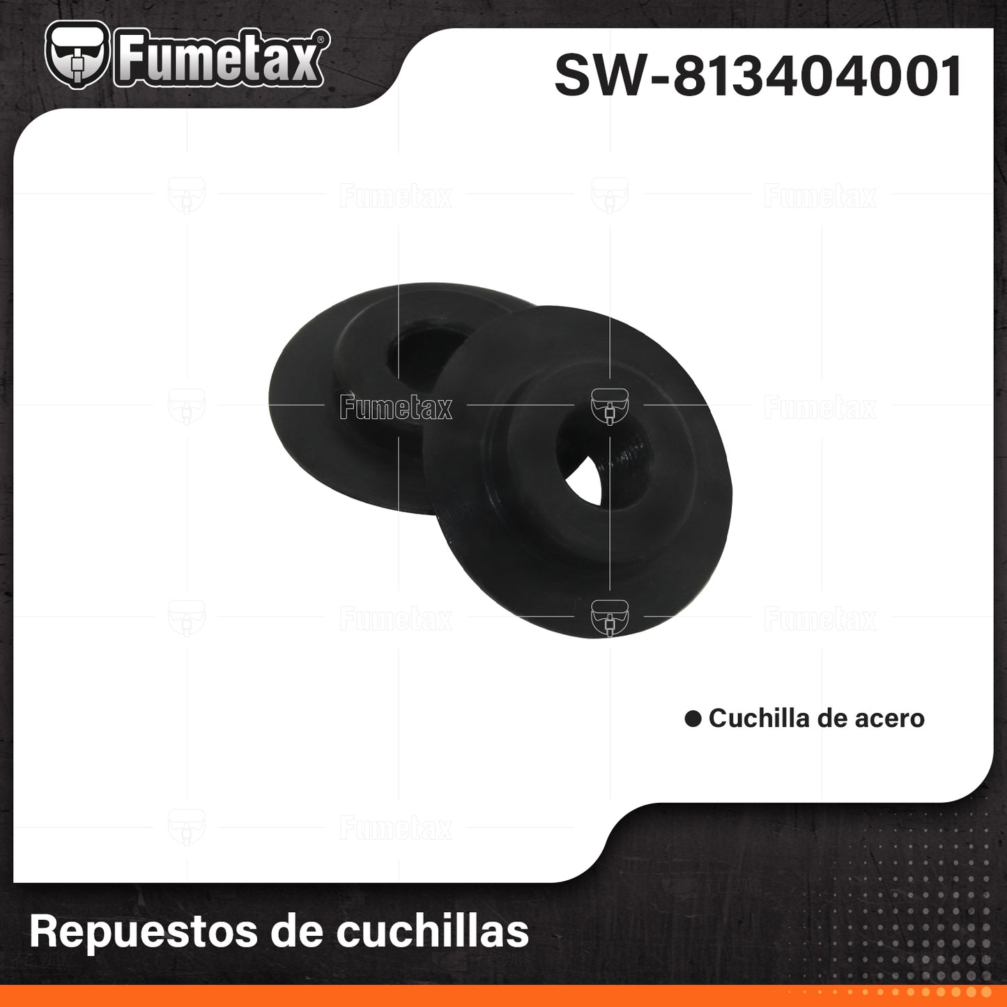 SW-813404001-(Caja master 1 CTN=800 SKU)-(MOQ 1 SKU)-Cuchillas de repuesto
Cuchillas de acero