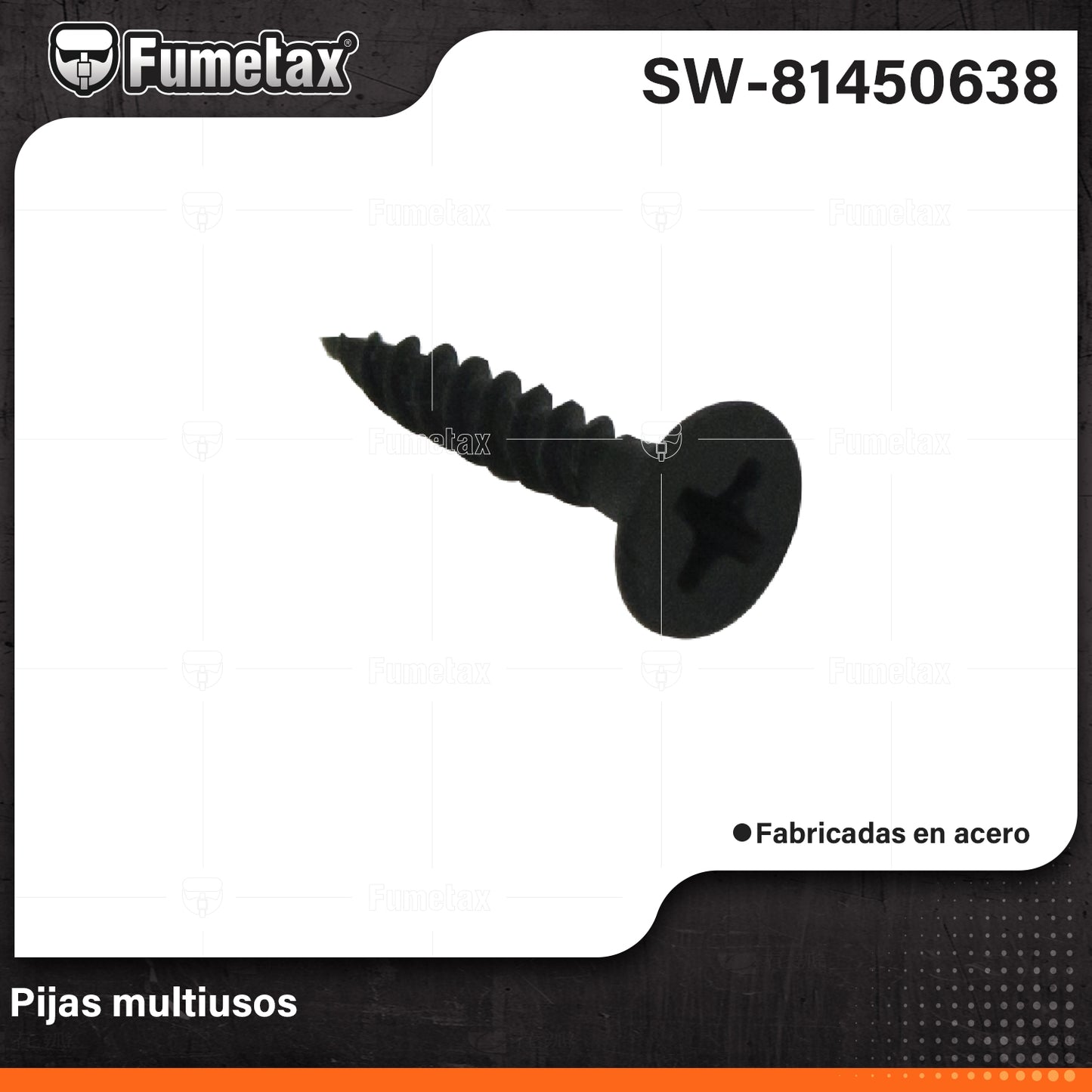 SW-81450638-(Caja master 1 CTN=18 SKU)-(MOQ 1 SKU)-Pijas de acero pavonado
Fabricadas en cero con acabado fosfatado negro para mayor protección contra corrosión