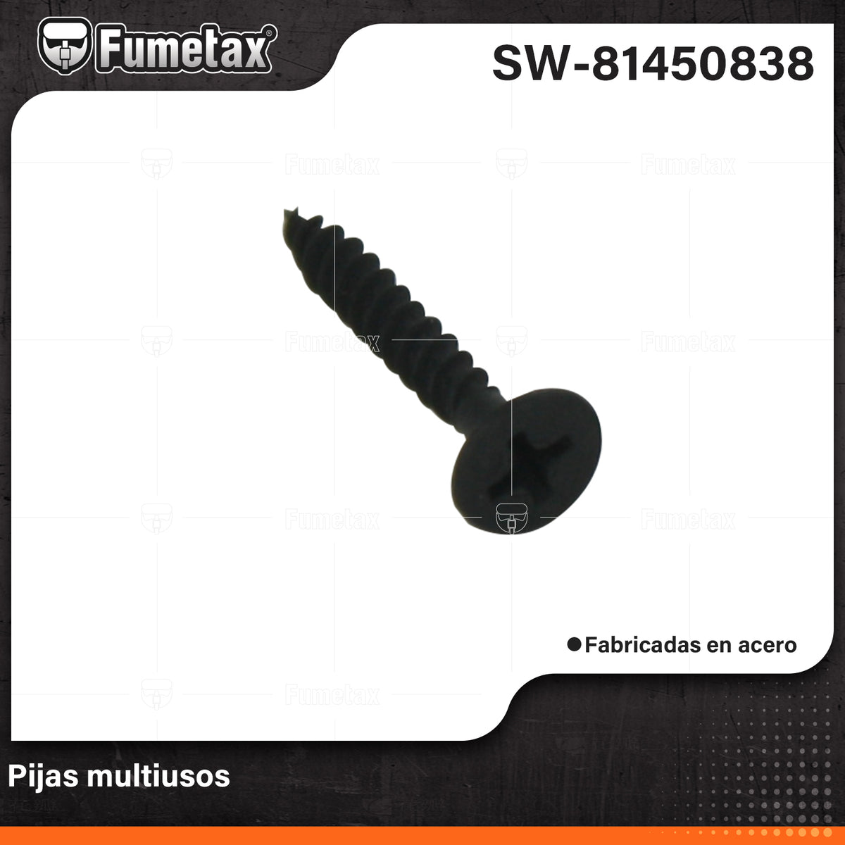 SW-81450838-(Caja master 1 CTN=18 SKU)-(MOQ 1 SKU)-Pijas de acero pavonado
Fabricadas en cero con acabado fosfatado negro para mayor protección contra corrosión